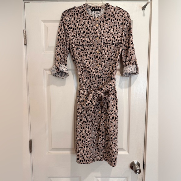 Mojito EU 40 Leopard print dress with pockets - Picture 3 of 10